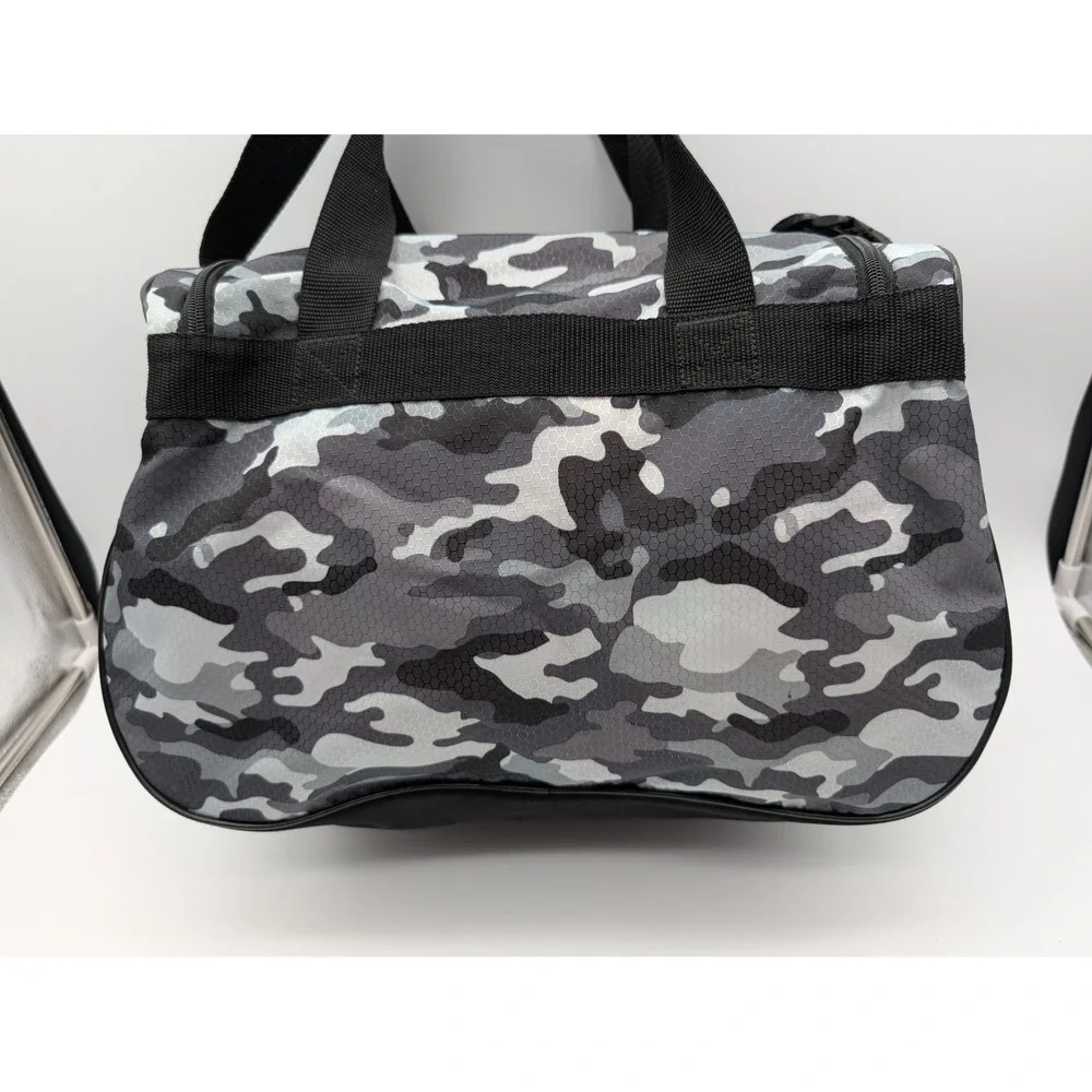 Adidas Camo Duffle Bag Gym Travel Carry On Streetwear Athletic Tote Snow Camo